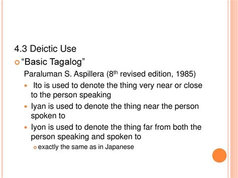 denoted in tagalog|Denoting in Tagalog.